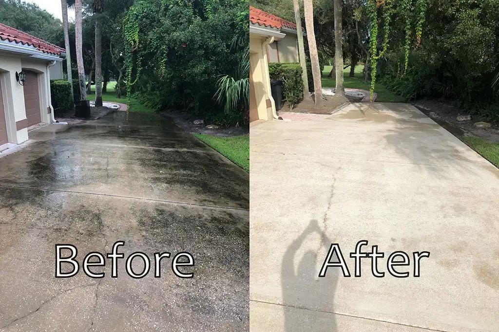Destin driveway pressure washing
