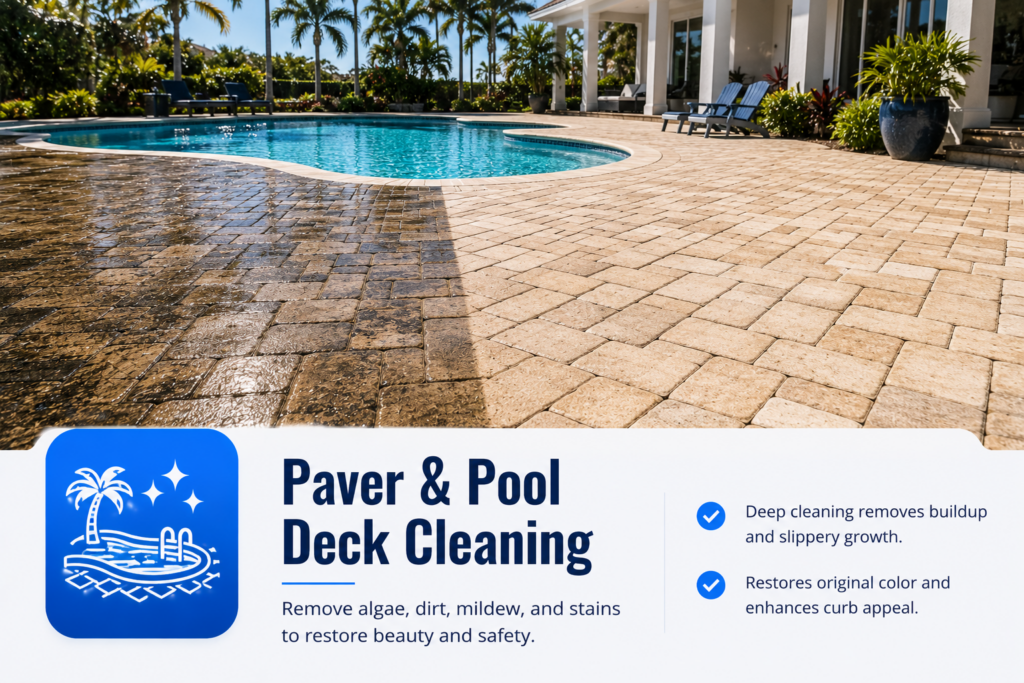 Pool & Paver Cleaning